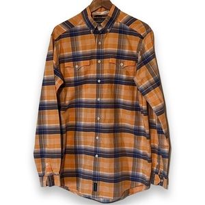 2/$25 | Rough Stock Panhandle Slim | Plaid Button Down - Size LT